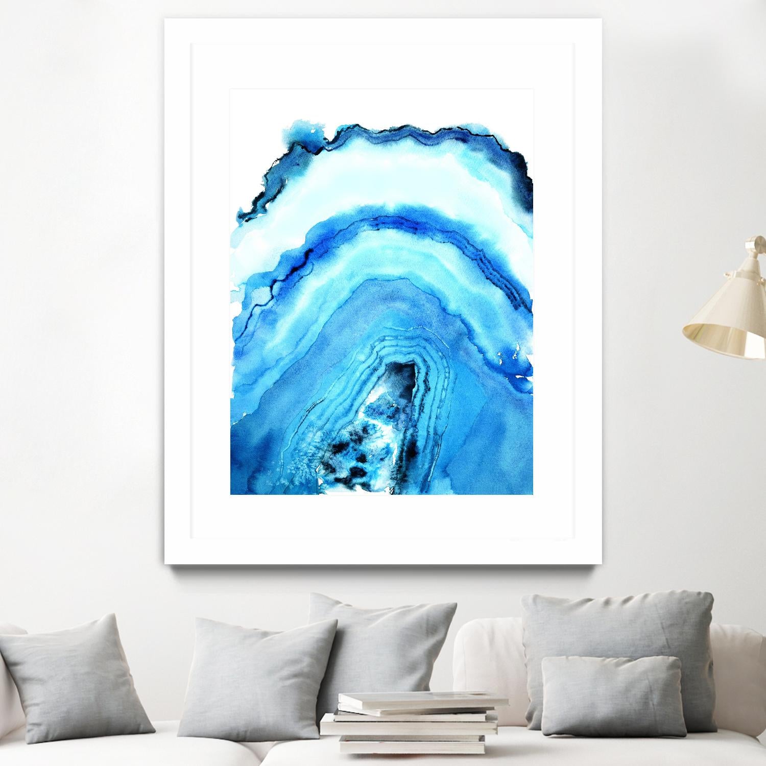 Geode Art by Nancy Knight on GIANT ART - multicolor abstracts; contemporary
