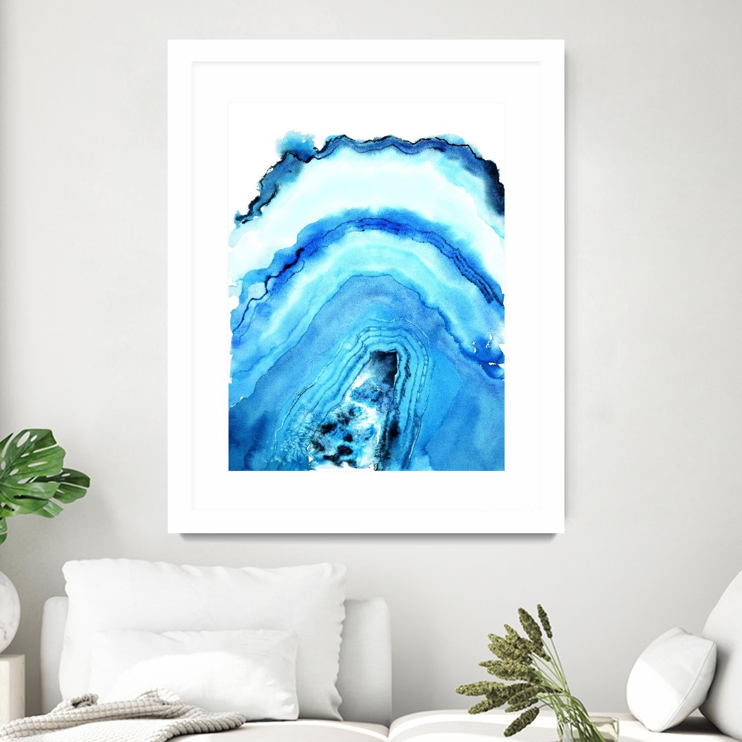 Geode Art by Nancy Knight on GIANT ART - multicolor abstracts; contemporary