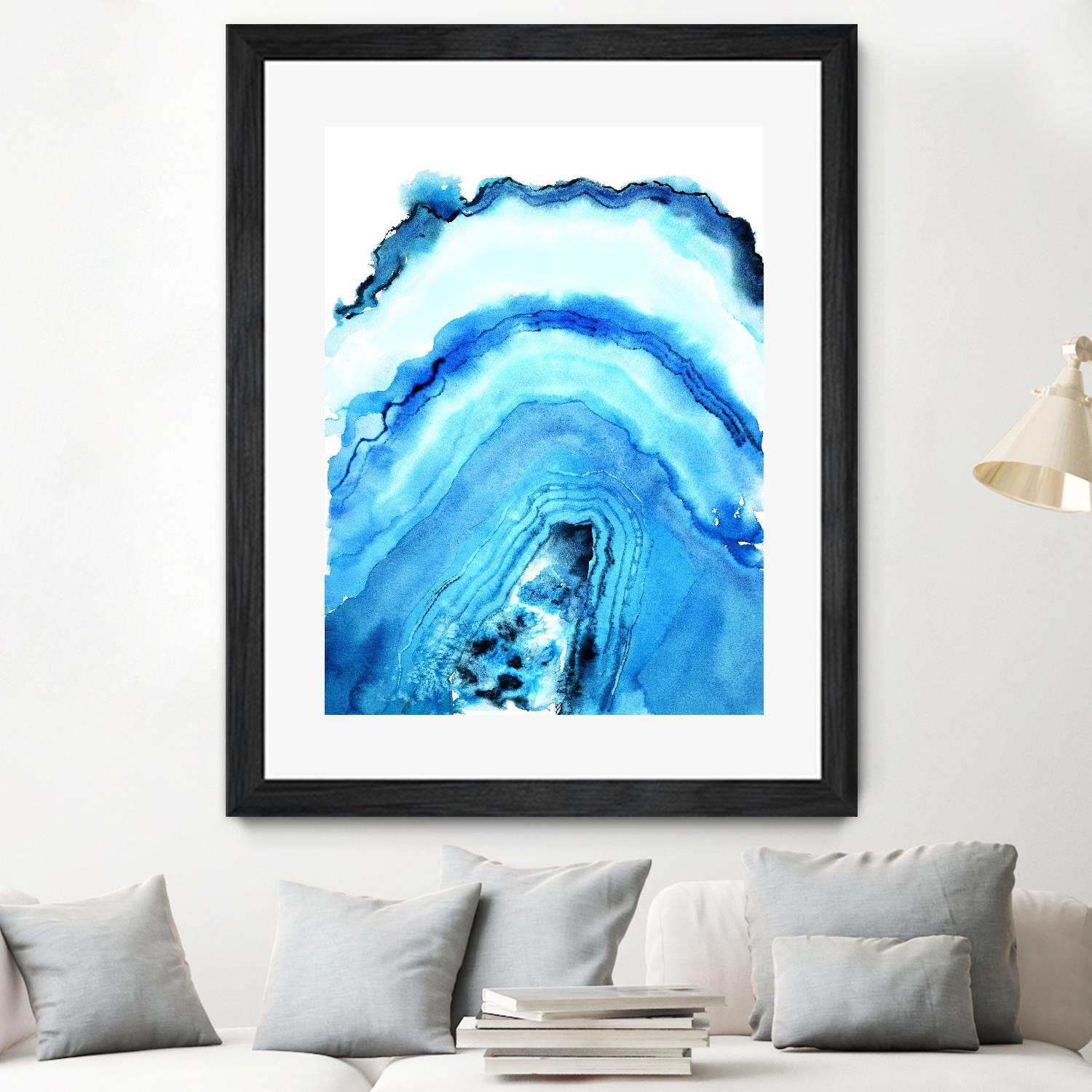 Geode Art by Nancy Knight on GIANT ART - multicolor abstracts; contemporary