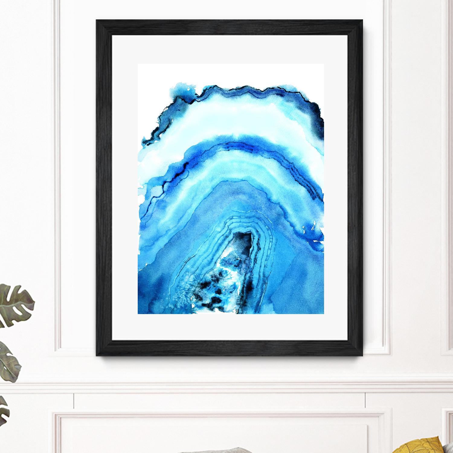 Geode Art by Nancy Knight on GIANT ART - multicolor abstracts; contemporary