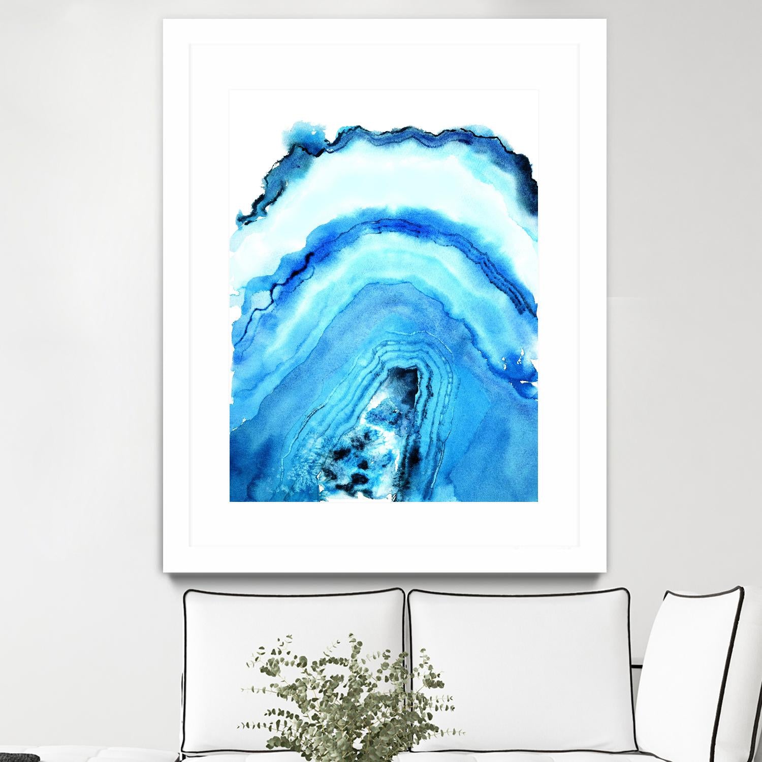 Geode Art by Nancy Knight on GIANT ART - multicolor abstracts; contemporary