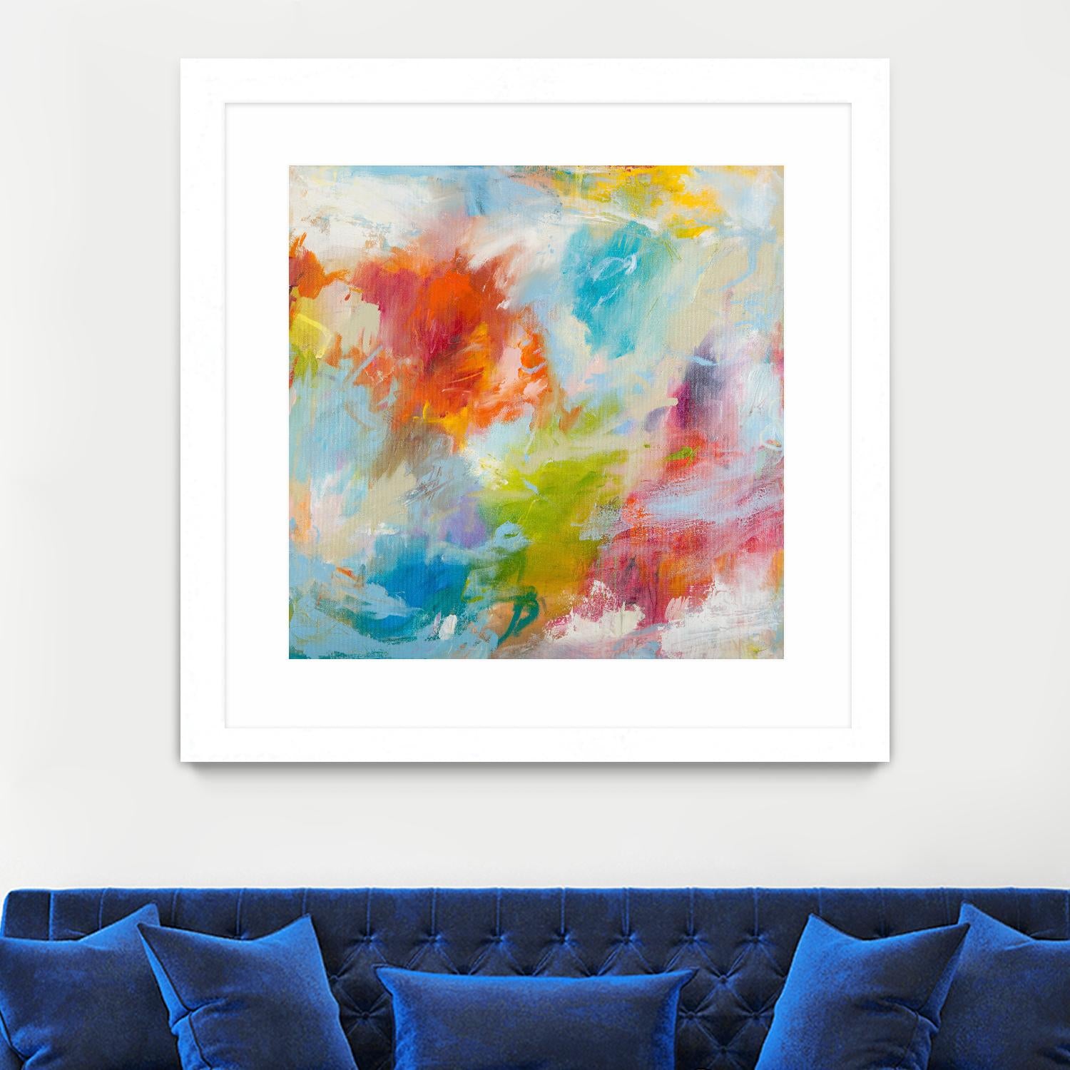Endless Summer Series No. 1 by Hilma Koelman on GIANT ART - multicolor abstracts; contemporary