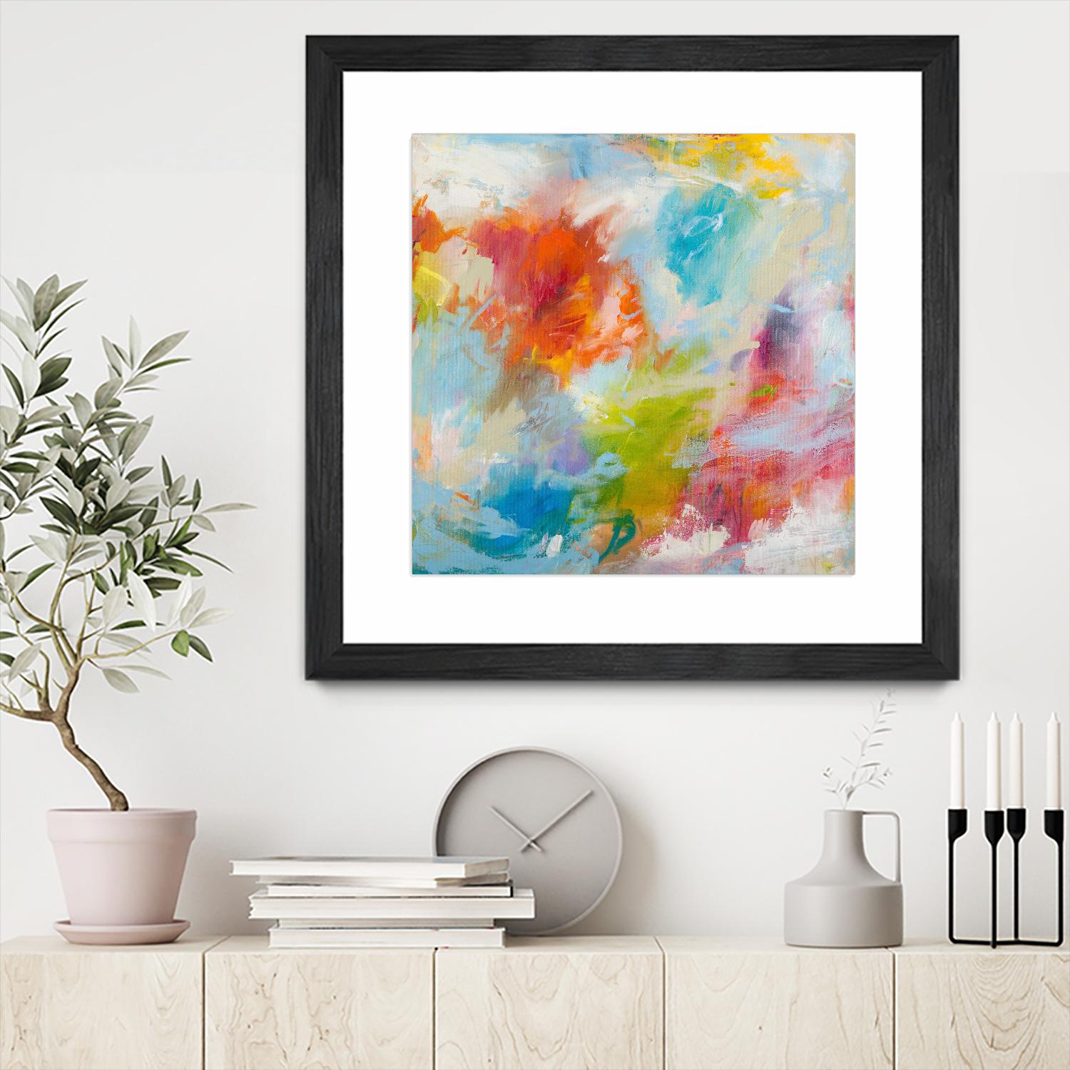Endless Summer Series No. 1 by Hilma Koelman on GIANT ART - multicolor abstracts; contemporary
