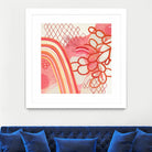 Cherry Fruitstripe Chain by Maggie Kleinpeter on GIANT ART - multicolor abstracts; contemporary