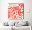 Cherry Fruitstripe Chain by Maggie Kleinpeter on GIANT ART - multicolor abstracts; contemporary