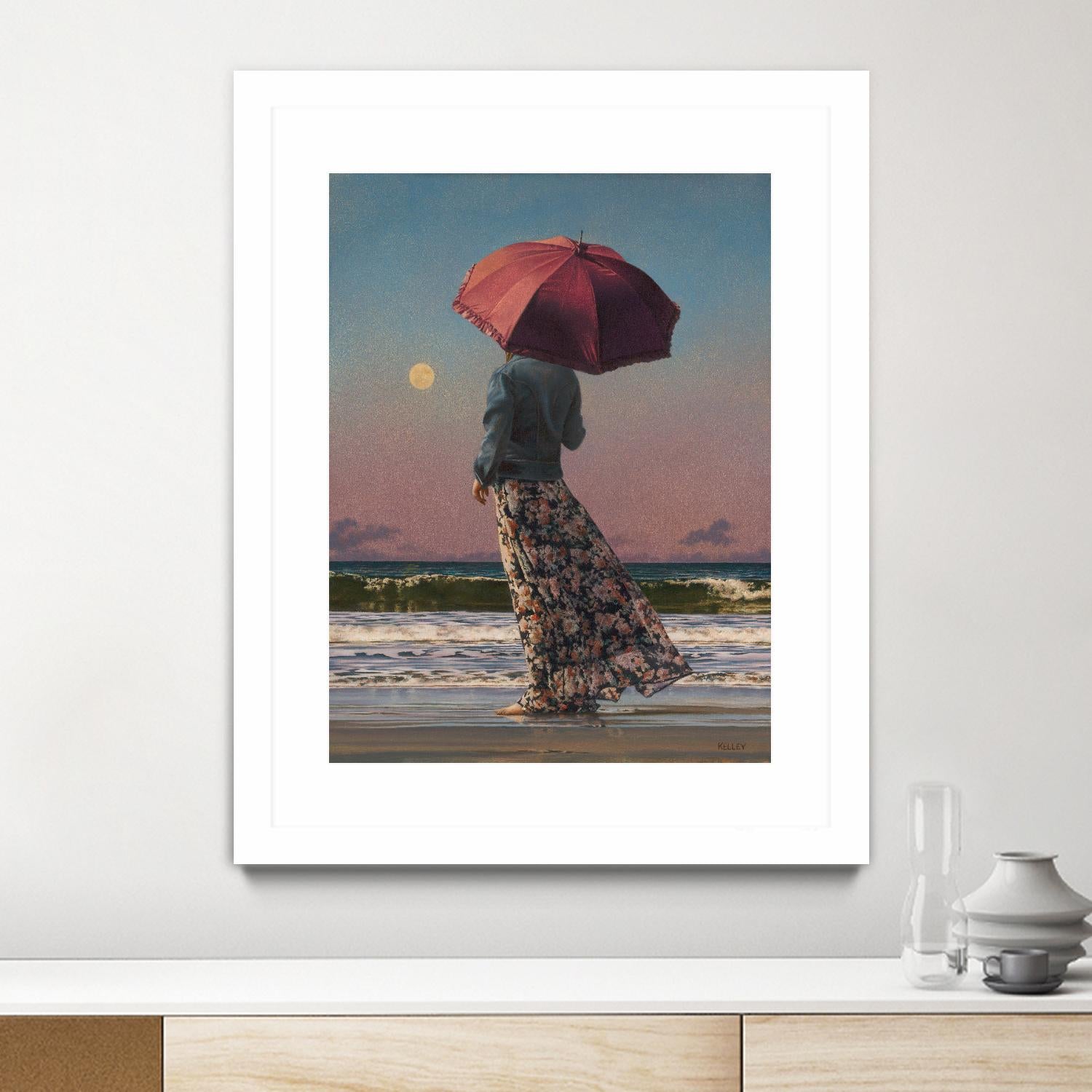 Romancing The Moon by Paul Kelley on GIANT ART - multicolor figurative