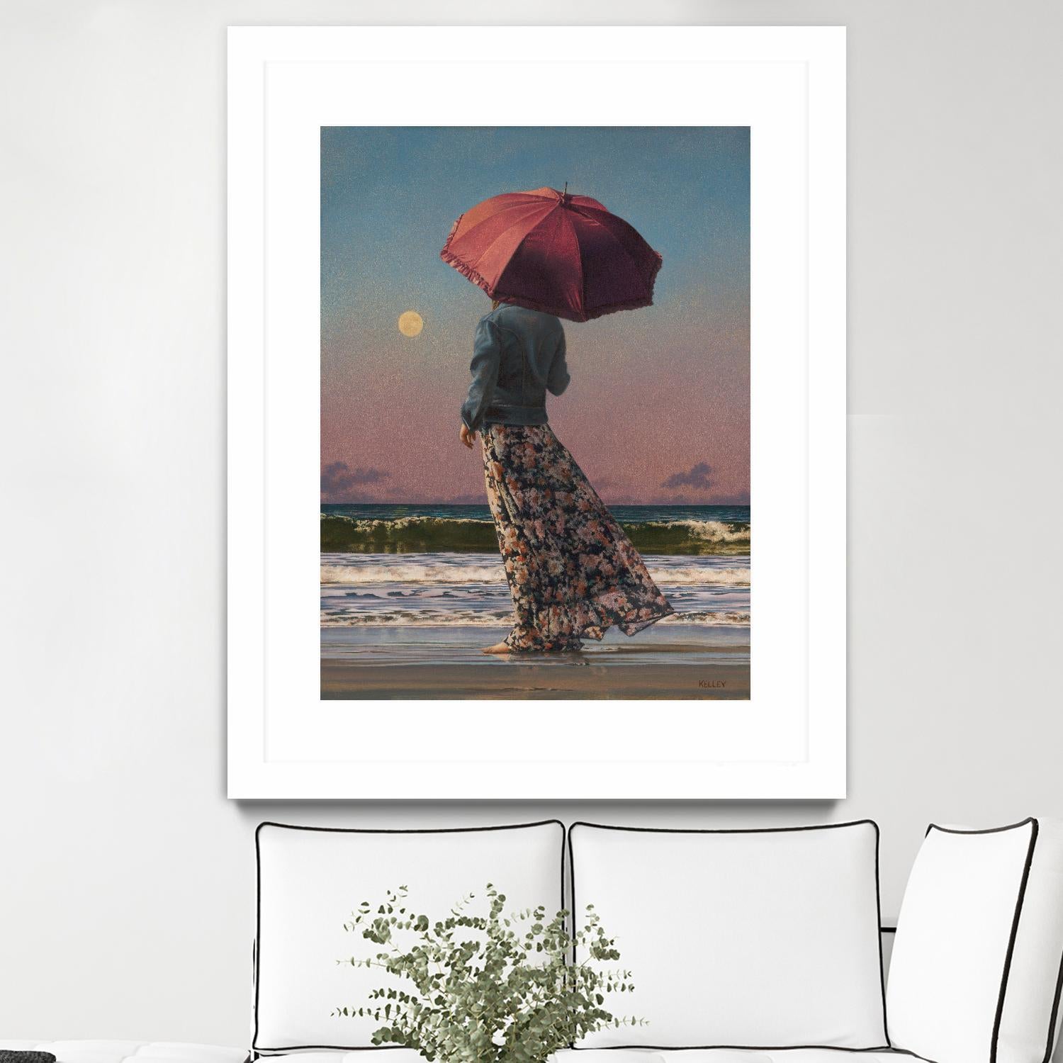 Romancing The Moon by Paul Kelley on GIANT ART - multicolor figurative