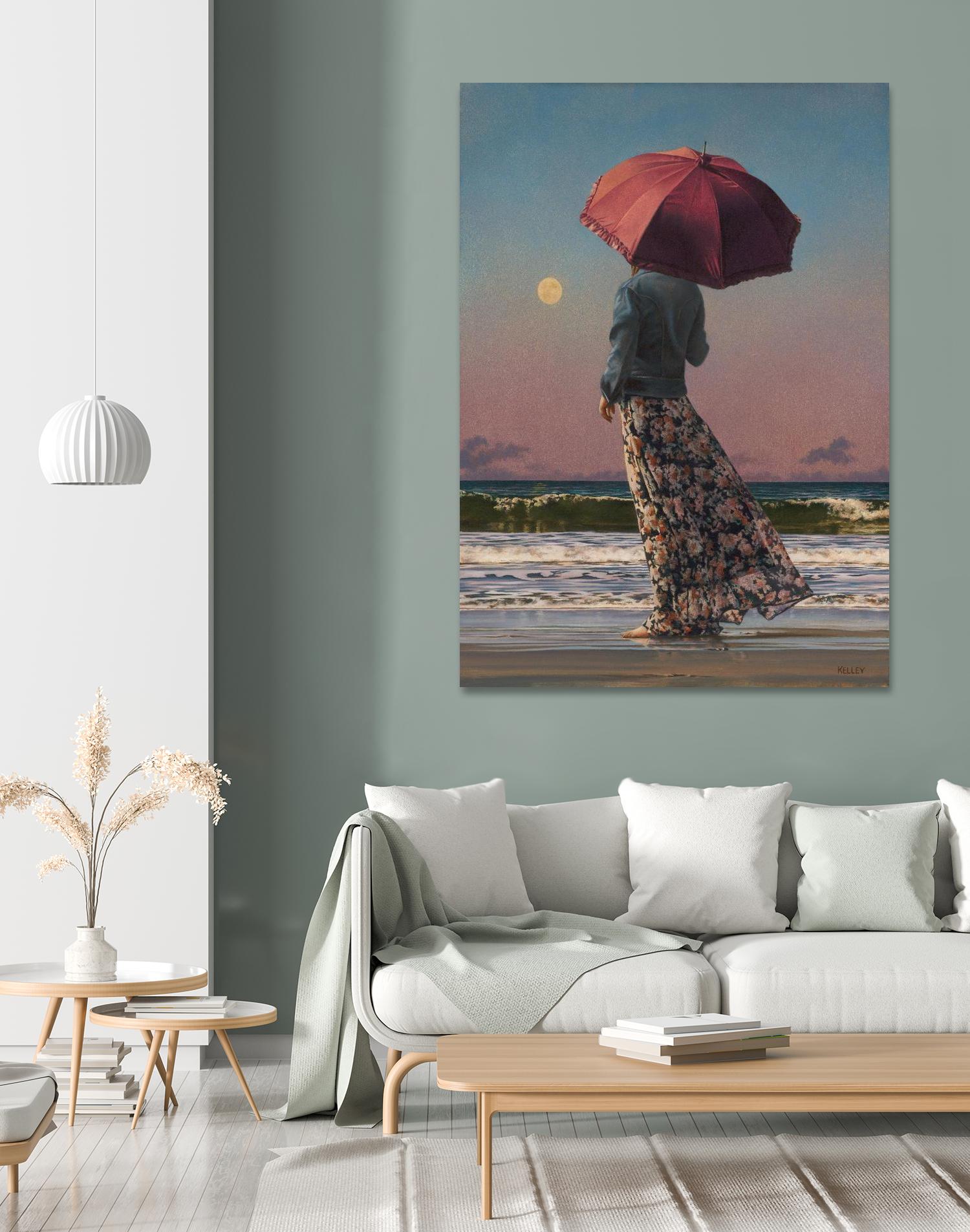 Romancing The Moon by Paul Kelley on GIANT ART - multicolor figurative