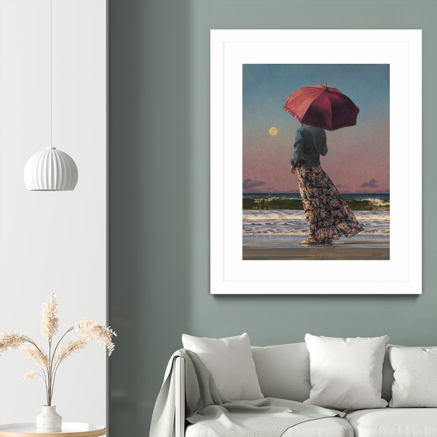 Romancing The Moon by Paul Kelley on GIANT ART - multicolor figurative