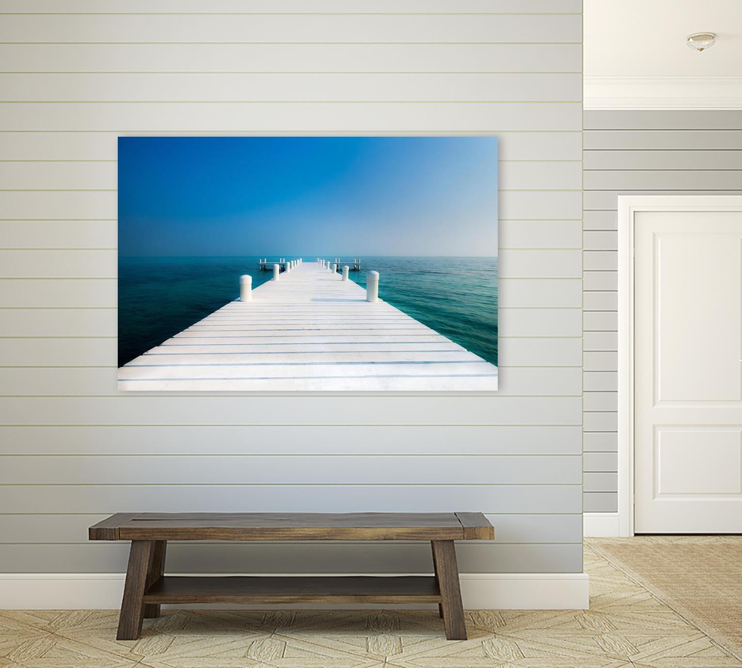 The  Pier by Vladimir Kostka on GIANT ART - multicolor photography; coastal; landscapes