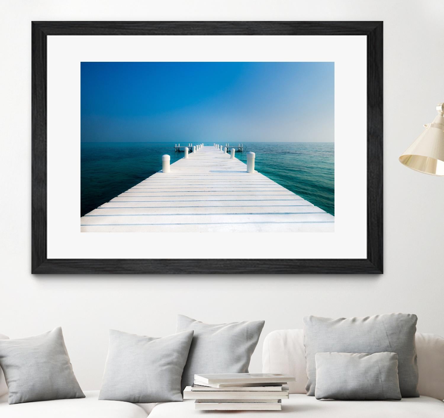 The  Pier by Vladimir Kostka on GIANT ART - multicolor photography; coastal; landscapes
