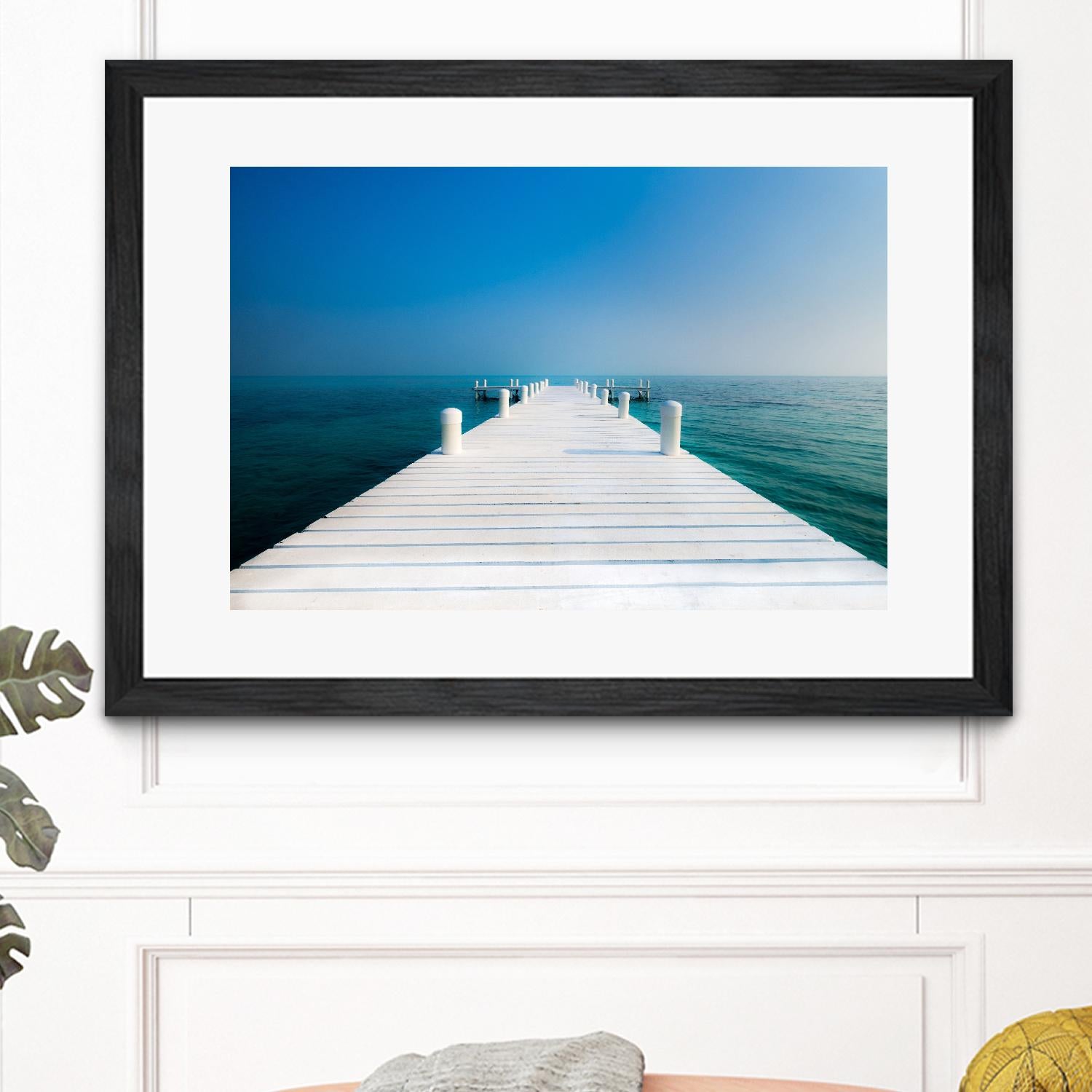 The  Pier by Vladimir Kostka on GIANT ART - multicolor photography; coastal; landscapes