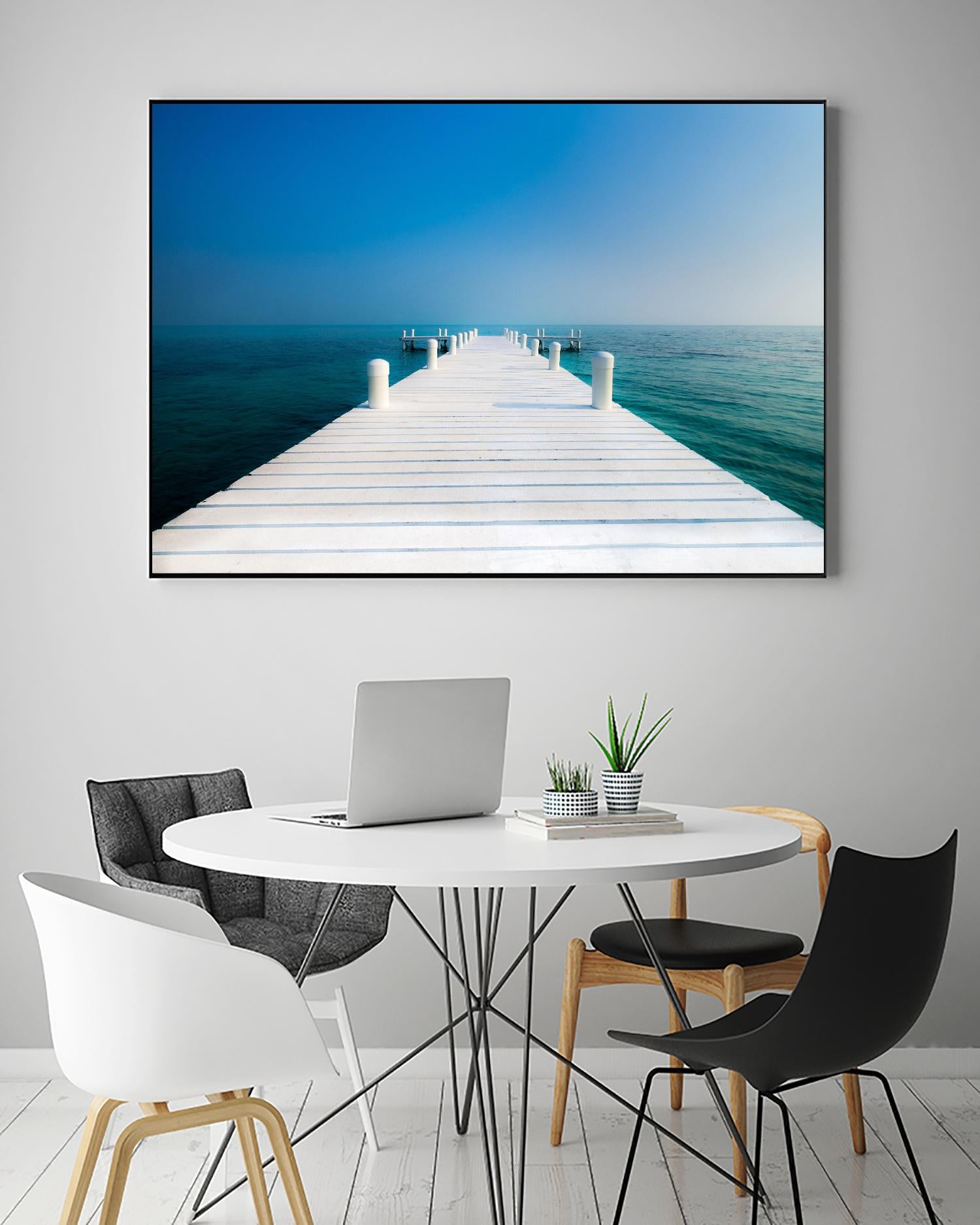 The  Pier by Vladimir Kostka on GIANT ART - multicolor photography; coastal; landscapes