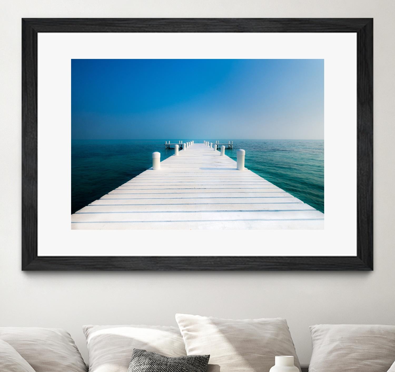 The  Pier by Vladimir Kostka on GIANT ART - multicolor photography; coastal; landscapes