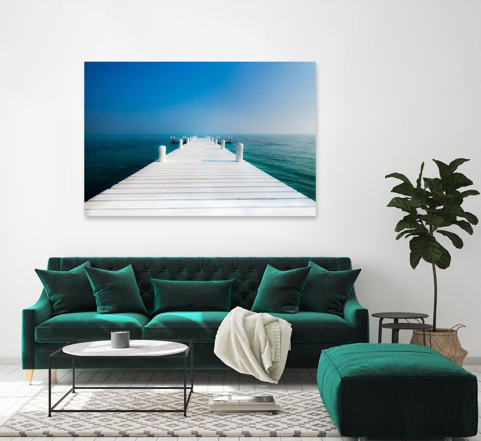 The  Pier by Vladimir Kostka on GIANT ART - multicolor photography; coastal; landscapes