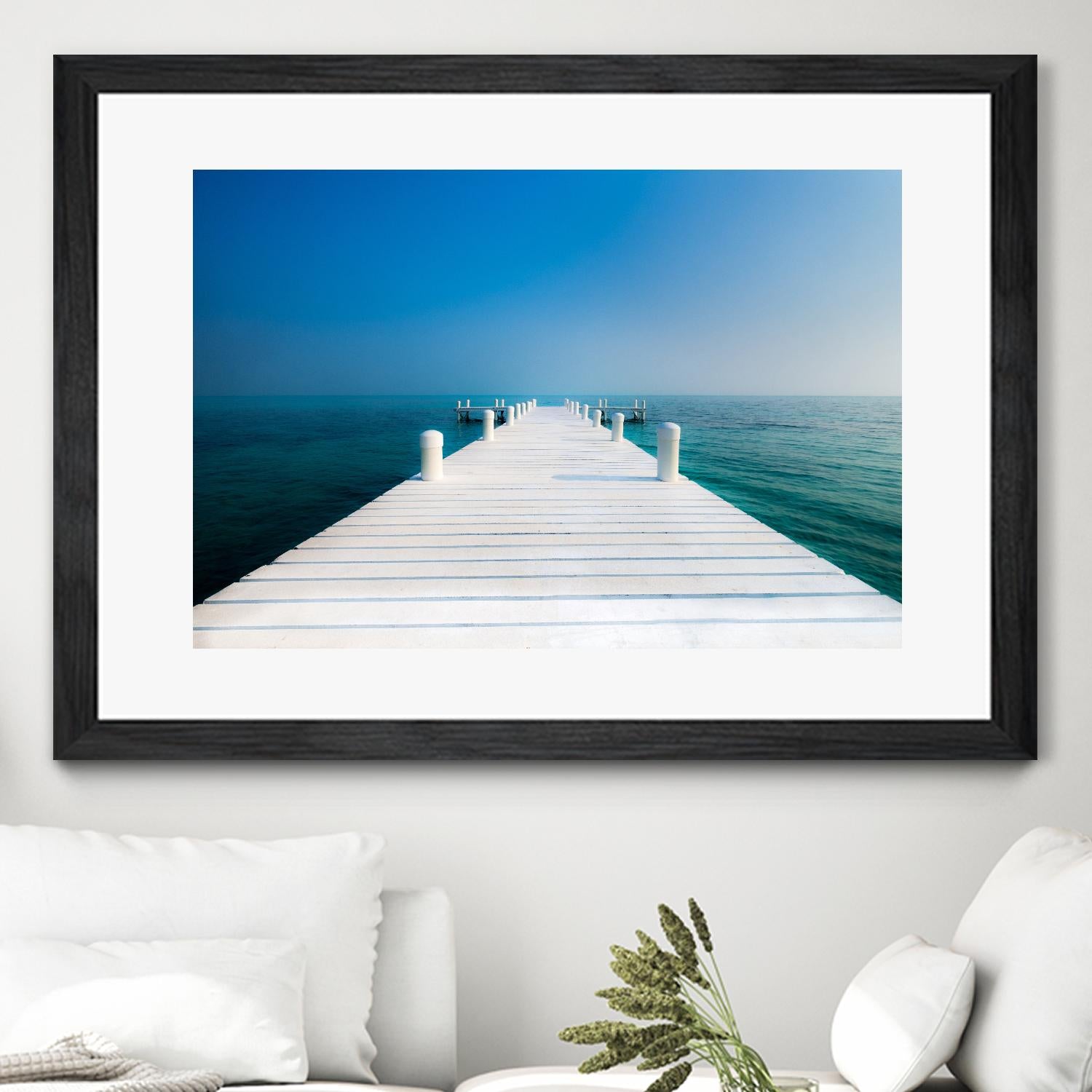 The  Pier by Vladimir Kostka on GIANT ART - multicolor photography; coastal; landscapes