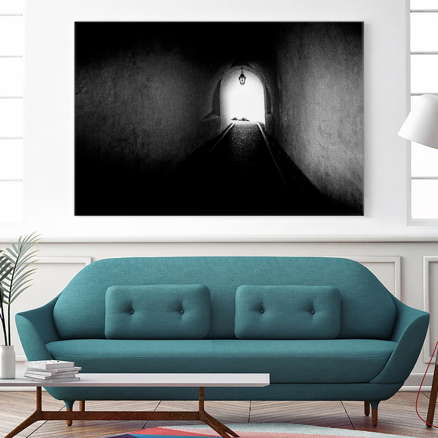 Tunnel by Vladimir Kostka on GIANT ART - multicolor photography; landscapes