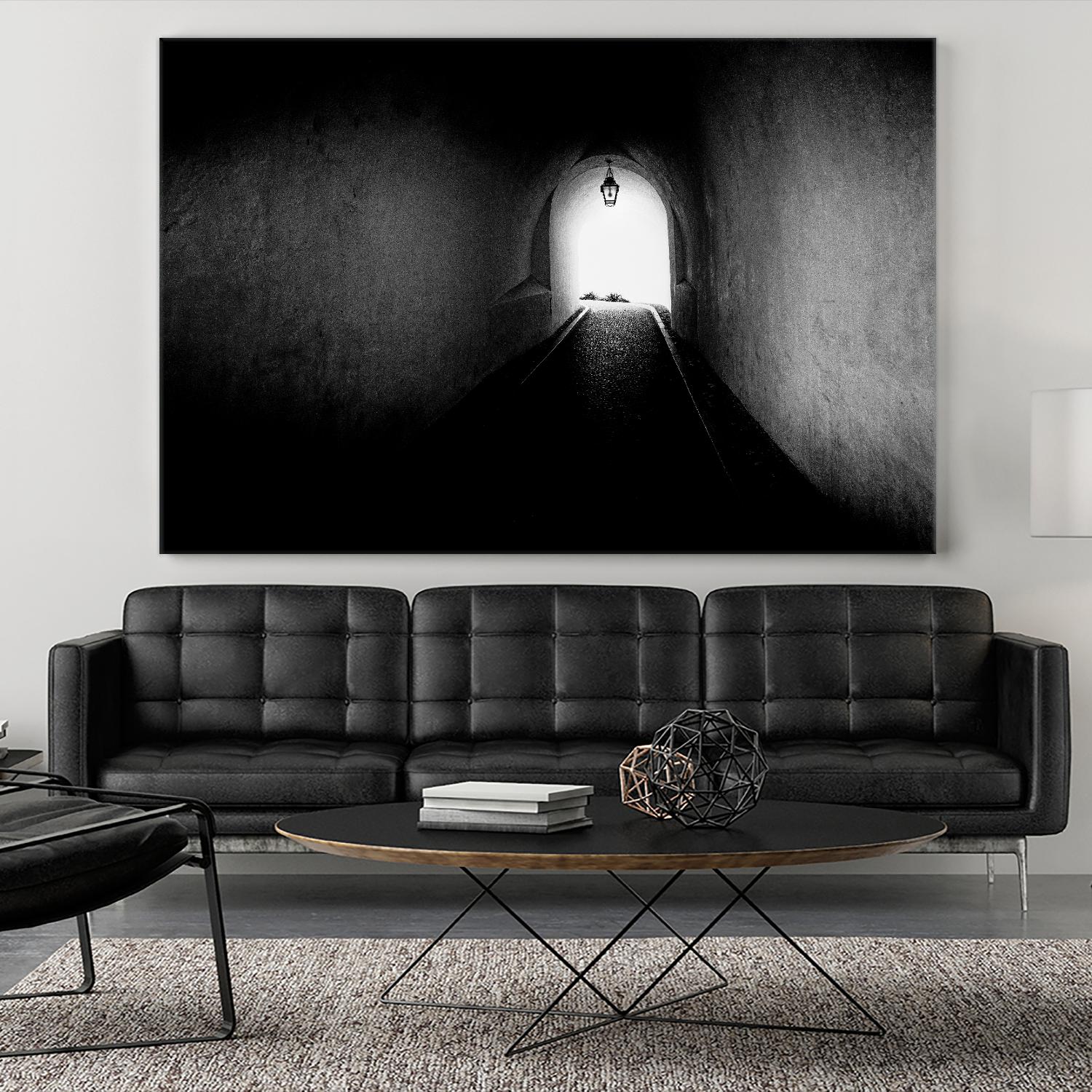 Tunnel by Vladimir Kostka on GIANT ART - multicolor photography; landscapes