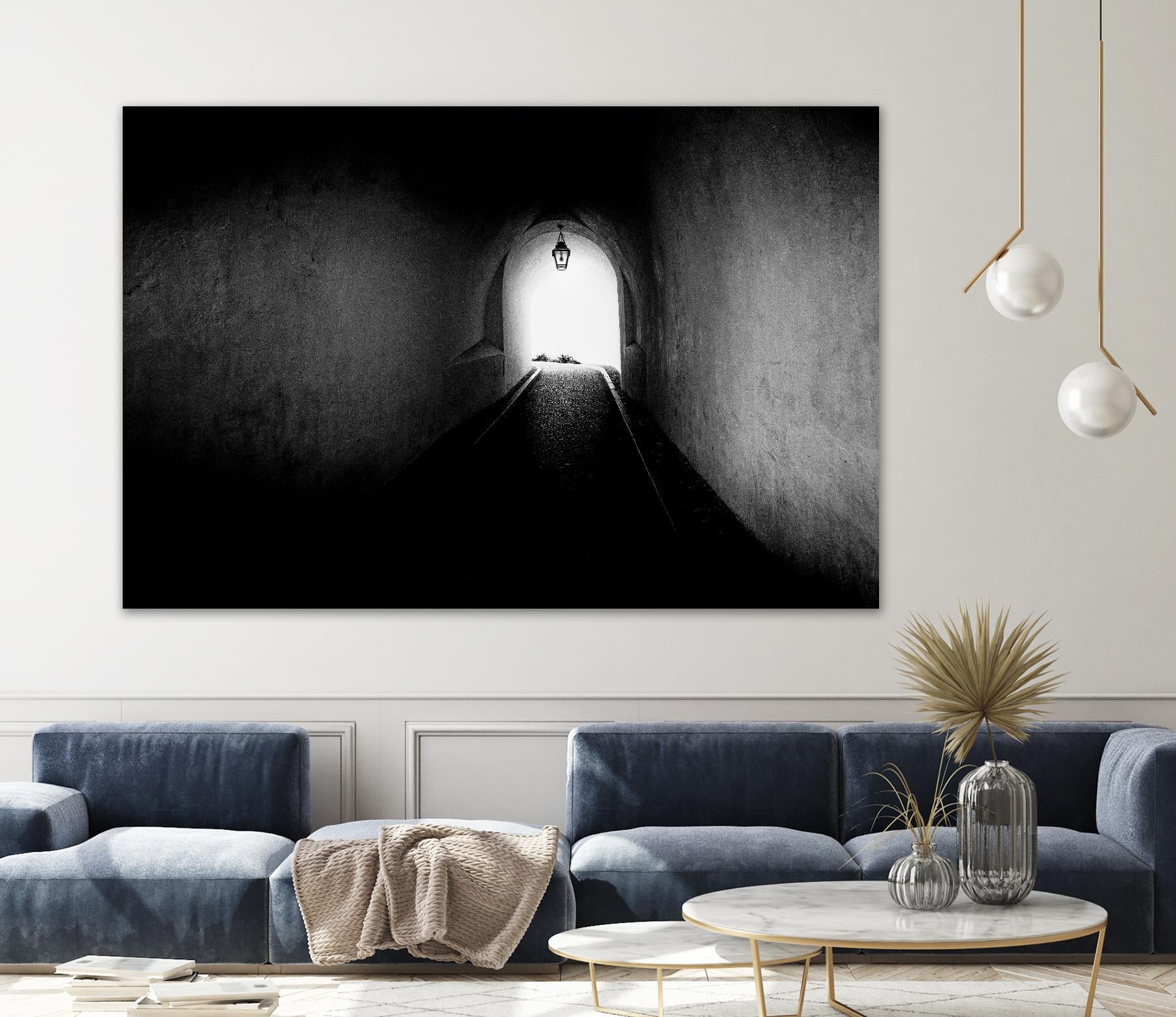 Tunnel by Vladimir Kostka on GIANT ART - multicolor photography; landscapes