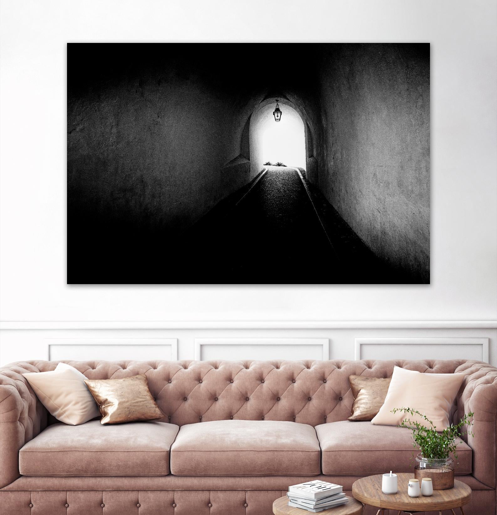 Tunnel by Vladimir Kostka on GIANT ART - multicolor photography; landscapes