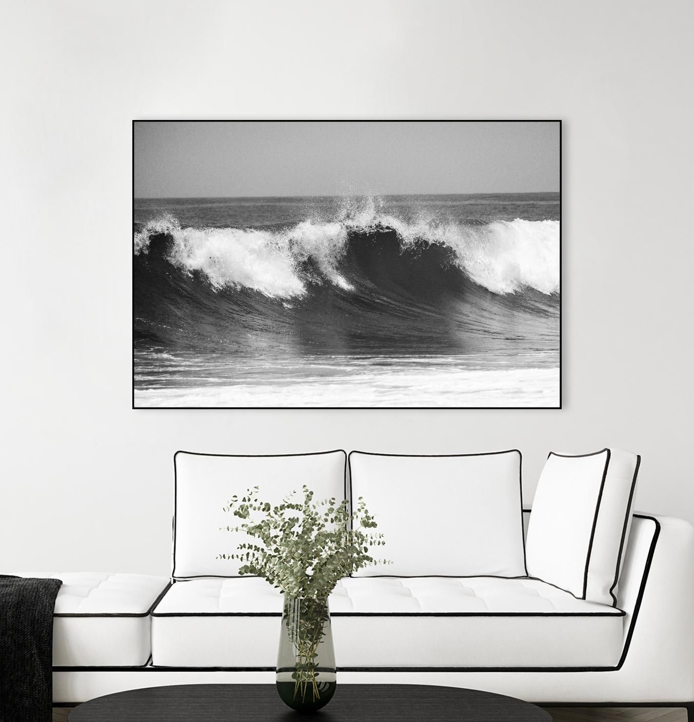 Wave BW by Vladimir Kostka on GIANT ART - multicolor photography; coastal; landscapes