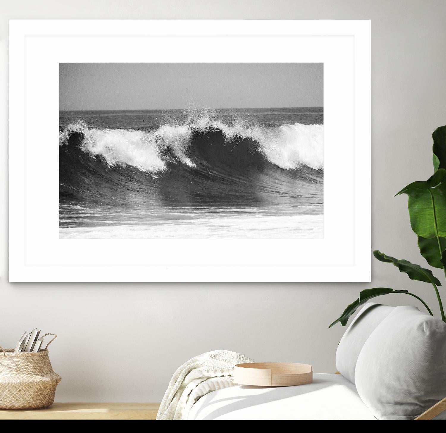 Wave BW by Vladimir Kostka on GIANT ART - multicolor photography; coastal; landscapes
