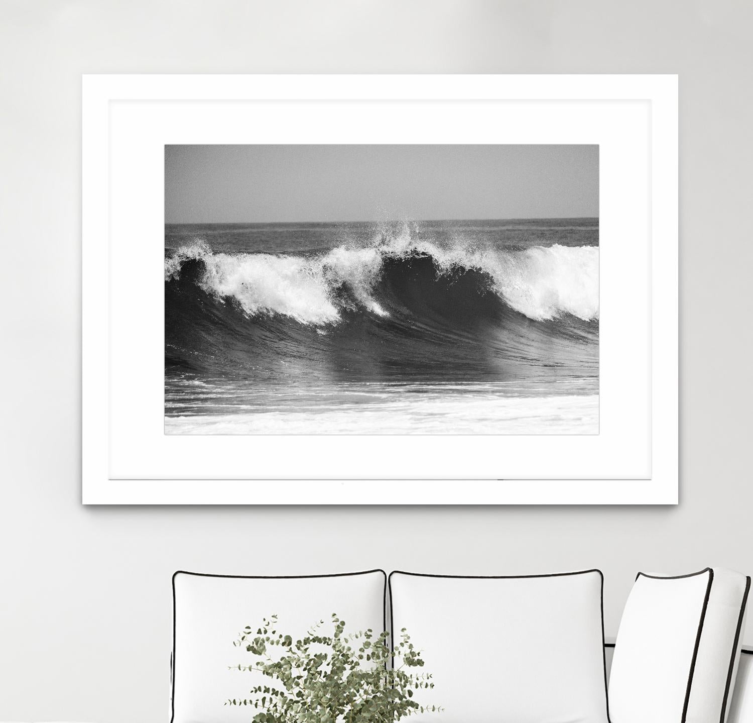 Wave BW by Vladimir Kostka on GIANT ART - multicolor photography; coastal; landscapes