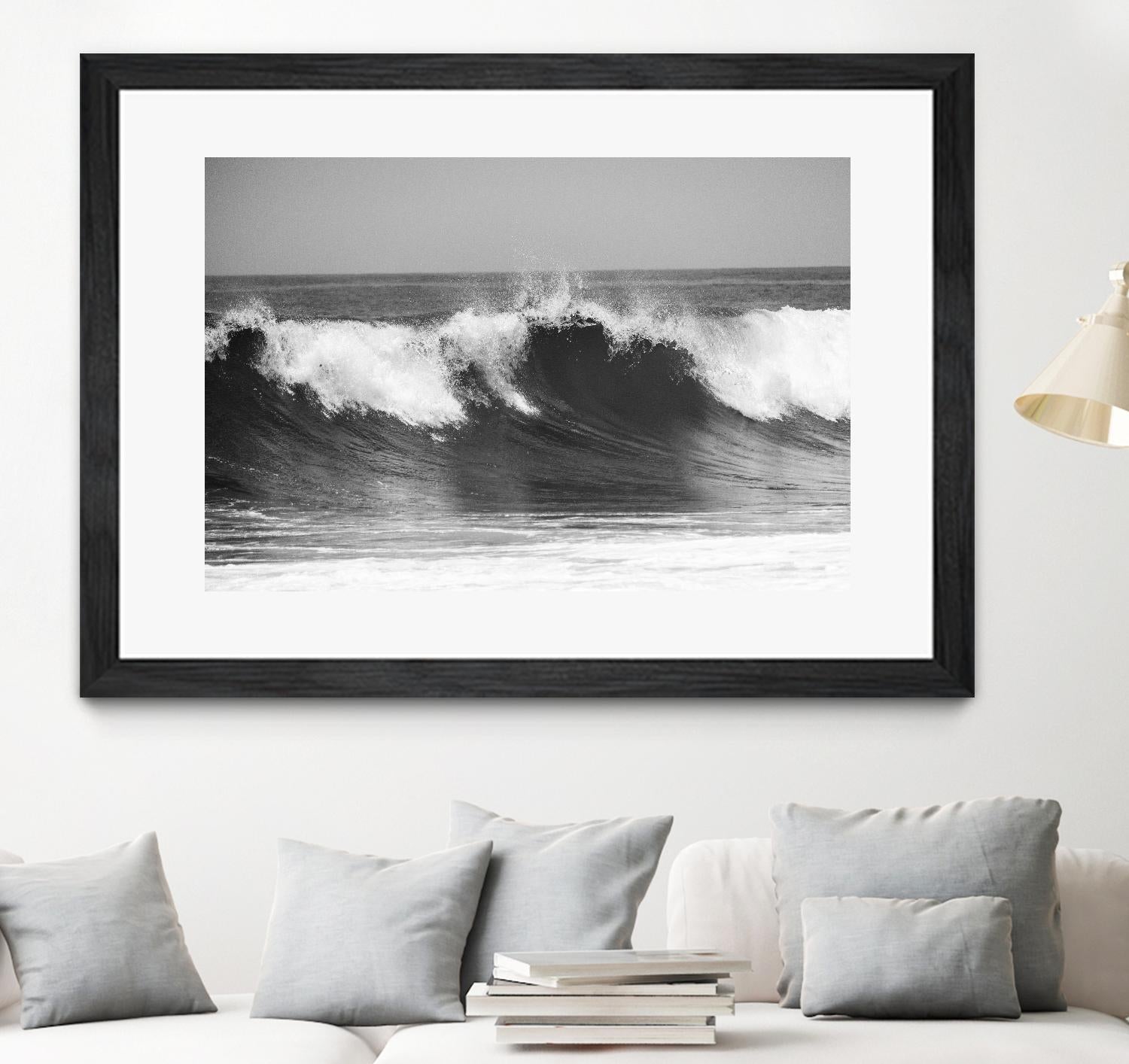 Wave BW by Vladimir Kostka on GIANT ART - multicolor photography; coastal; landscapes