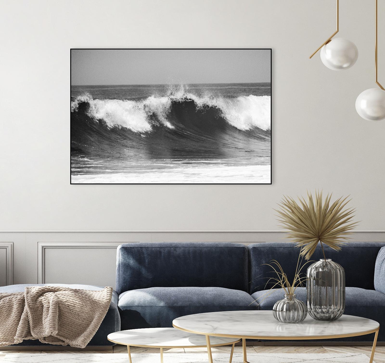 Wave BW by Vladimir Kostka on GIANT ART - multicolor photography; coastal; landscapes