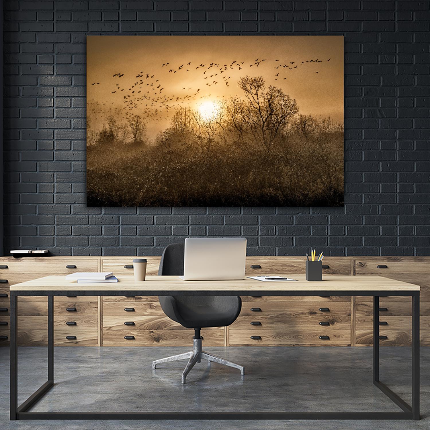 The Flight by Vladimir Kostka on GIANT ART - multicolor photography; landscapes