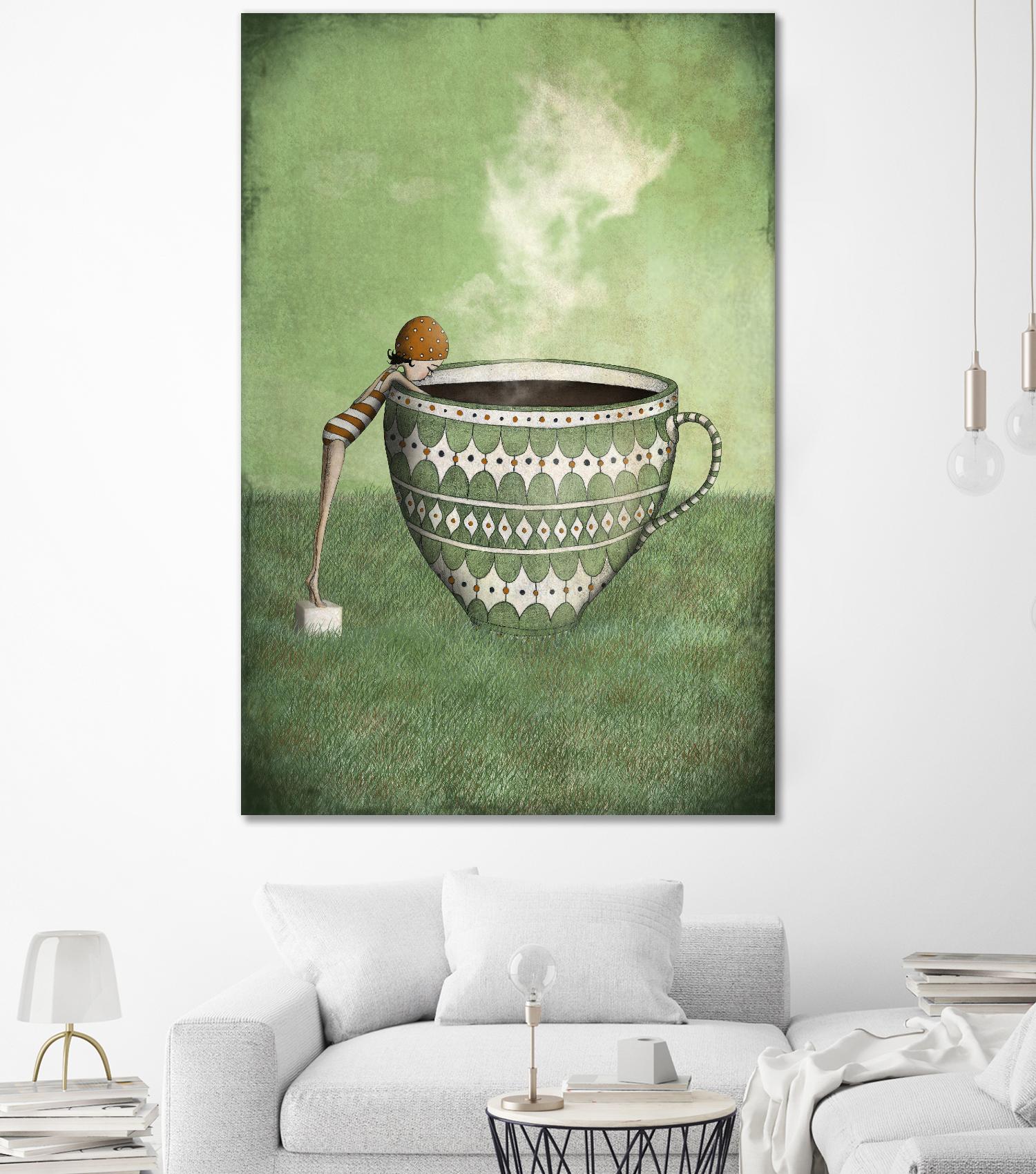 Too Hot by Maja Lindberg on GIANT ART - multicolor urban/pop surrealism; children