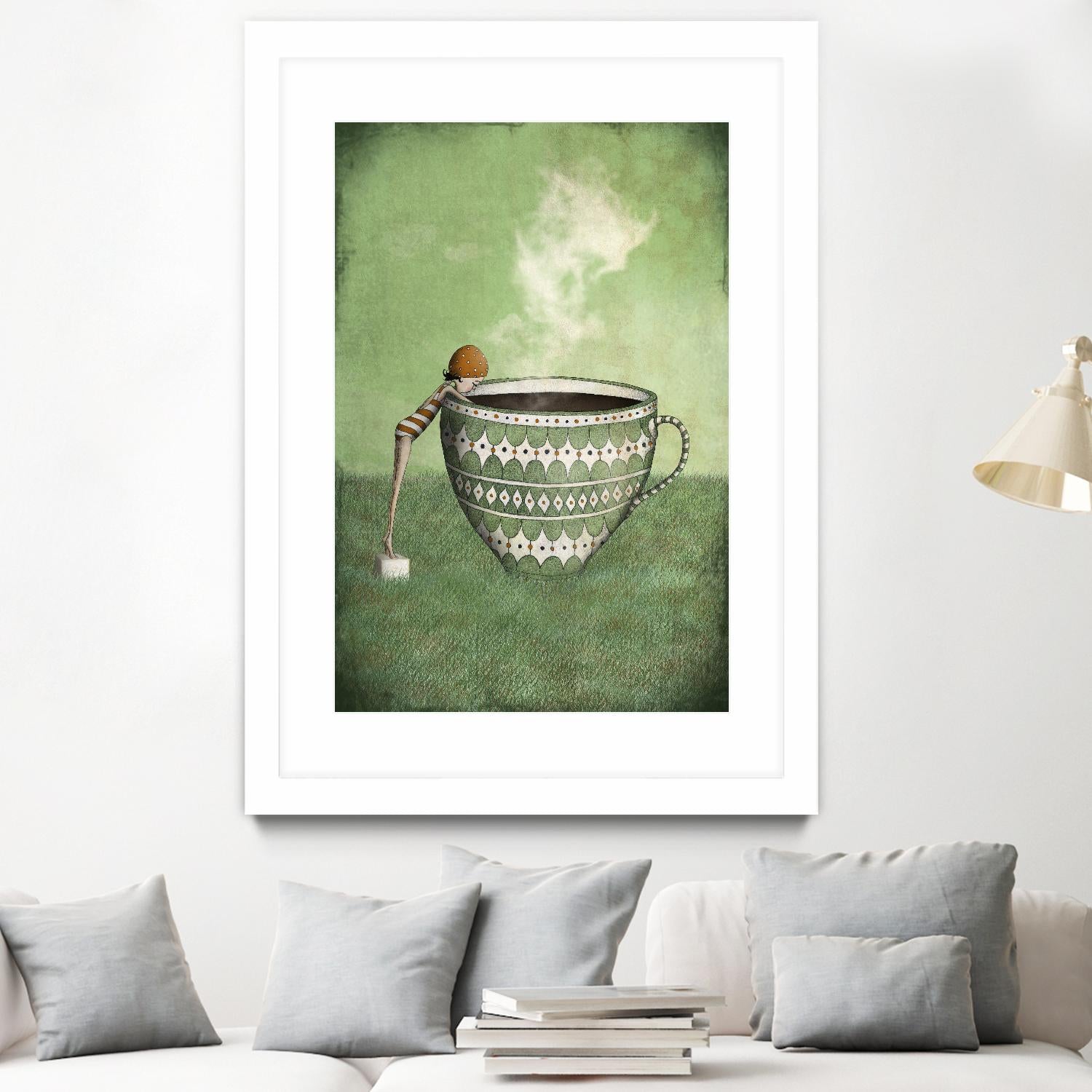 Too Hot by Maja Lindberg on GIANT ART - multicolor urban/pop surrealism; children