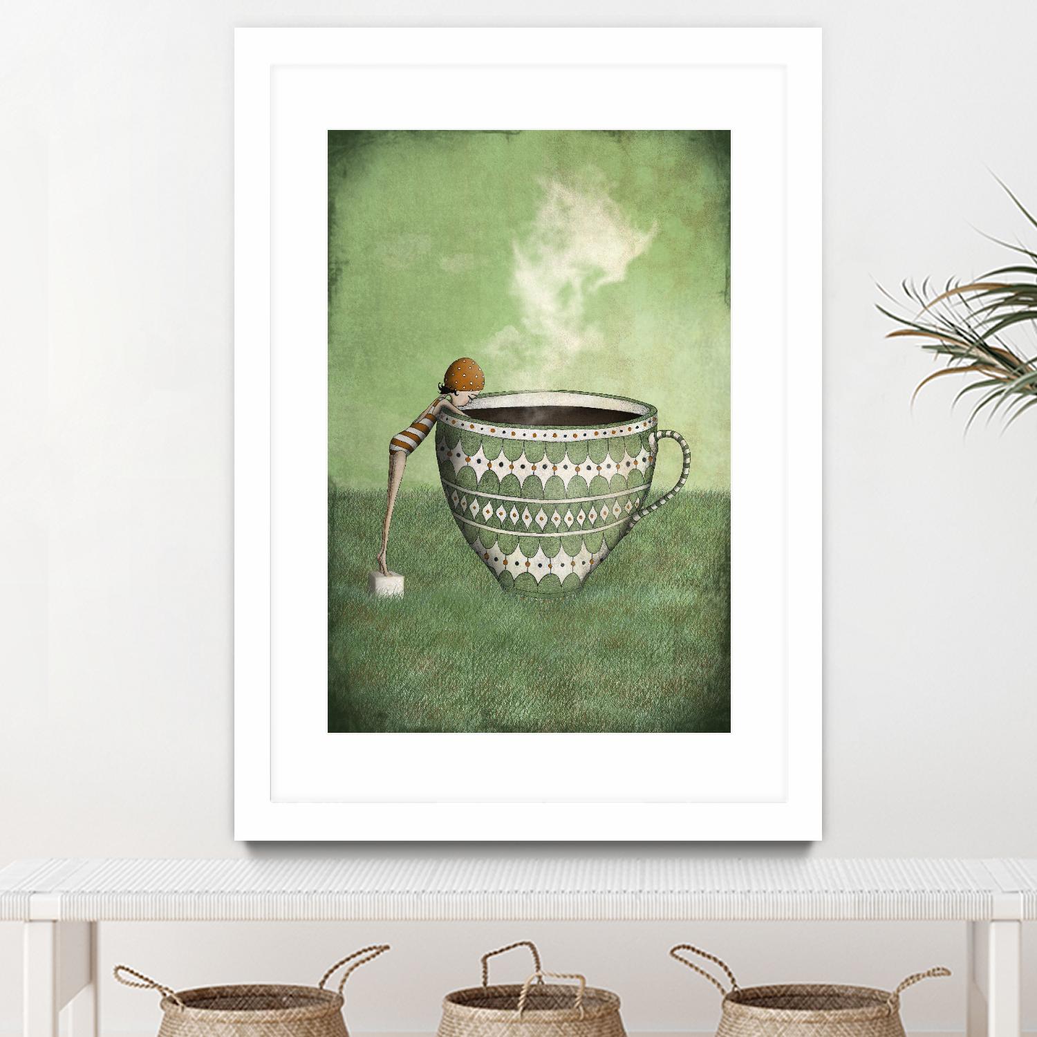 Too Hot by Maja Lindberg on GIANT ART - multicolor urban/pop surrealism; children