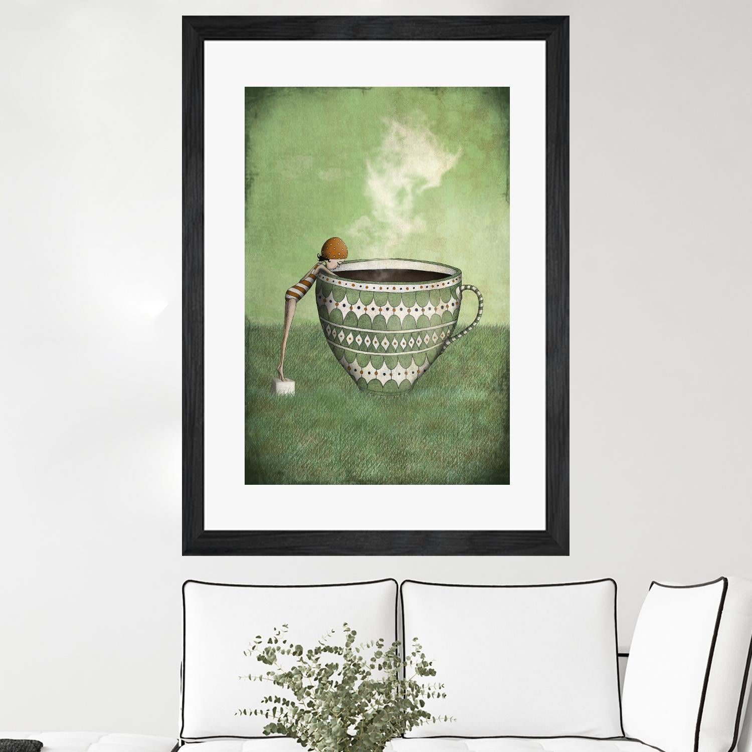 Too Hot by Maja Lindberg on GIANT ART - multicolor urban/pop surrealism; children