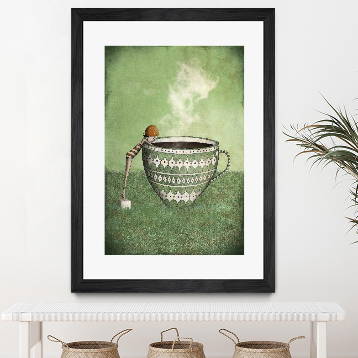 Too Hot by Maja Lindberg on GIANT ART - multicolor urban/pop surrealism; children