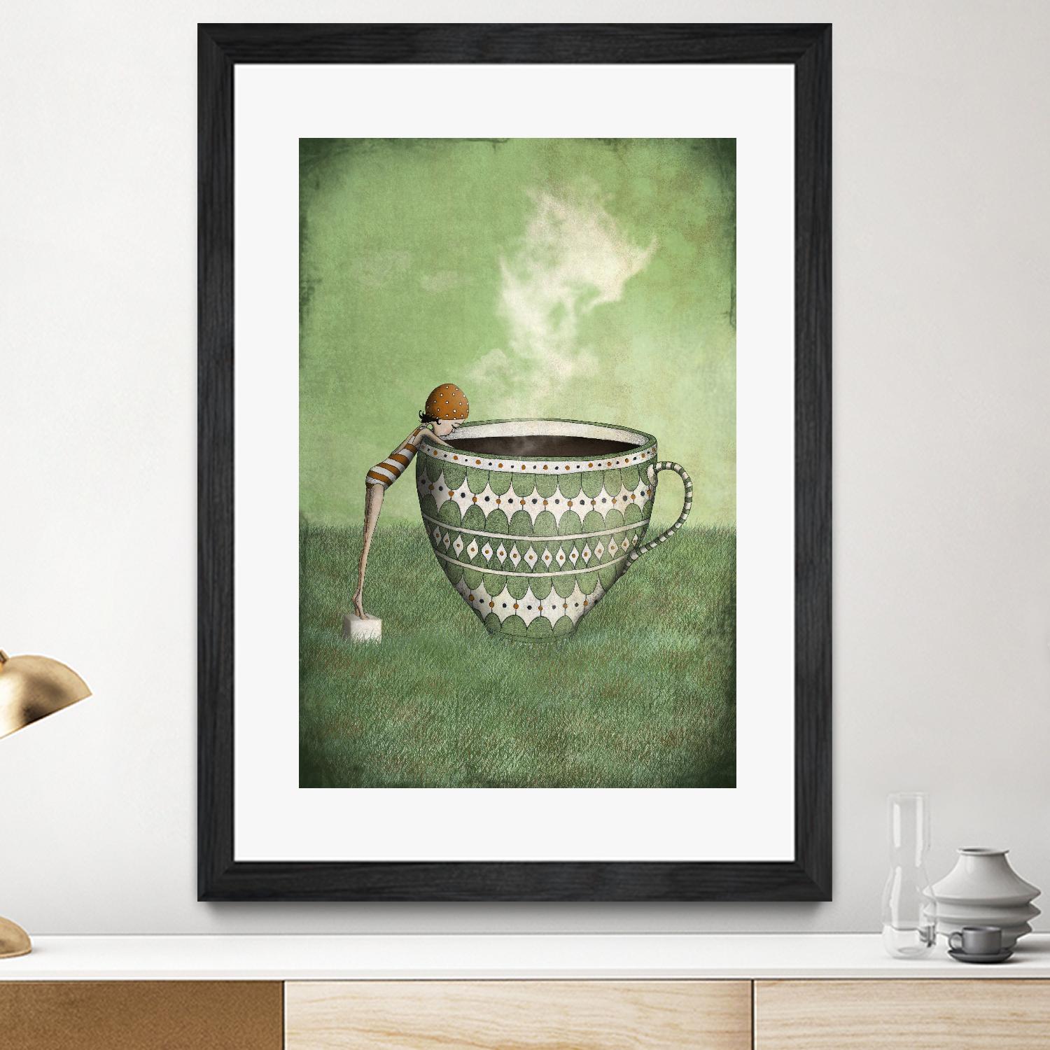 Too Hot by Maja Lindberg on GIANT ART - multicolor urban/pop surrealism; children