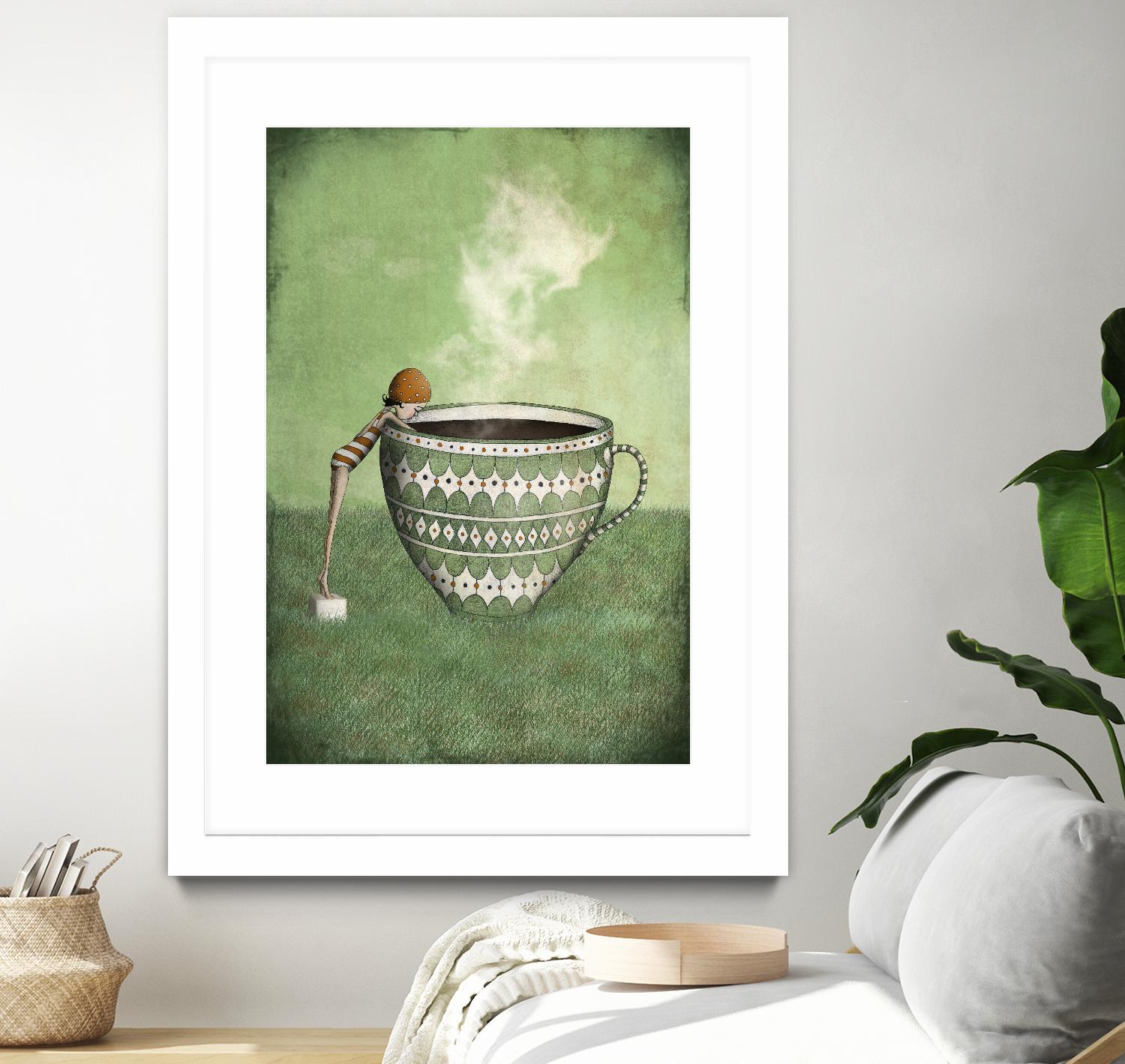 Too Hot by Maja Lindberg on GIANT ART - multicolor urban/pop surrealism; children