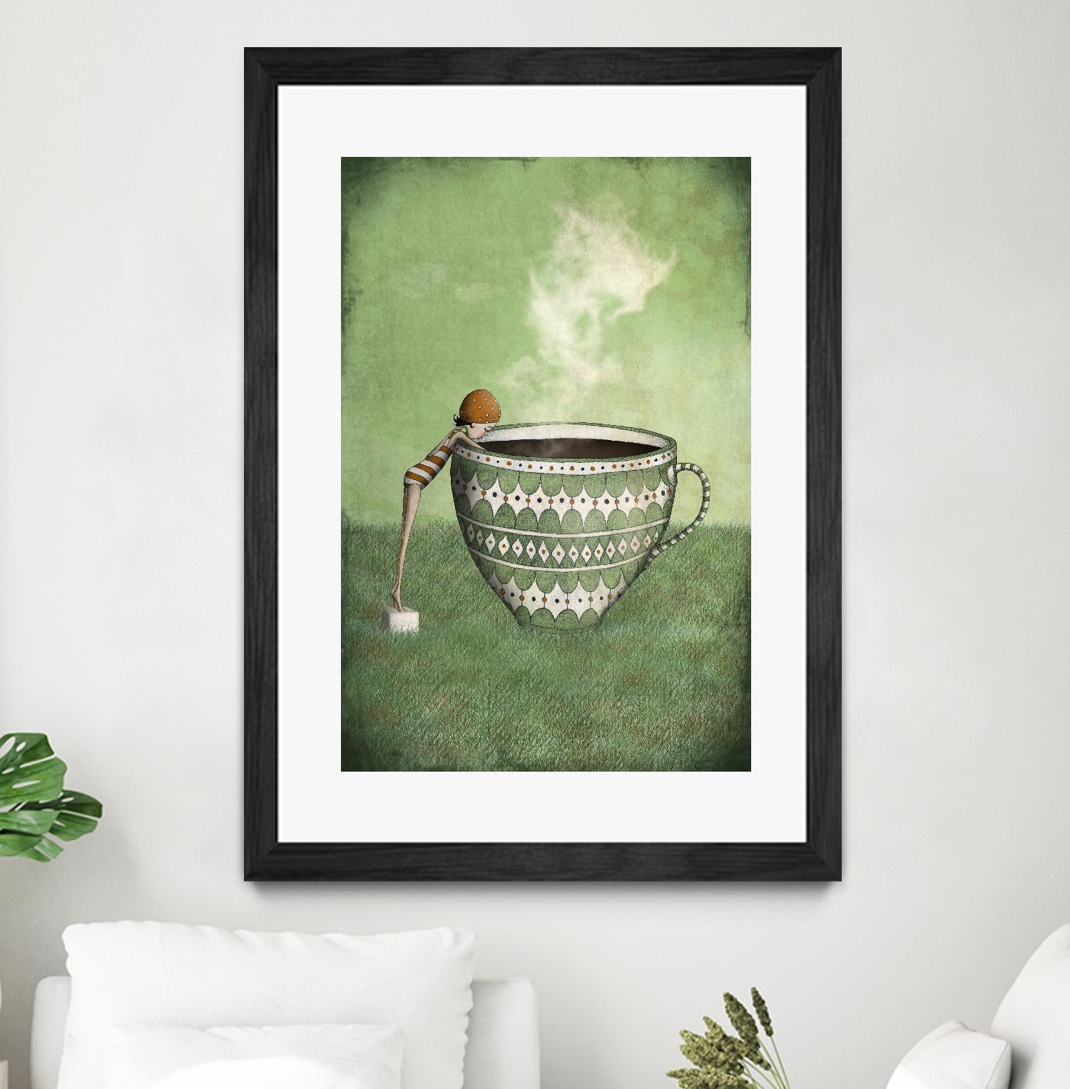 Too Hot by Maja Lindberg on GIANT ART - multicolor urban/pop surrealism; children