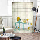 Bath Time by Maja Lindberg on GIANT ART - multicolor urban/pop surrealism; children