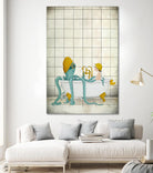 Bath Time by Maja Lindberg on GIANT ART - multicolor urban/pop surrealism; children