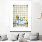 Bath Time by Maja Lindberg on GIANT ART - multicolor urban/pop surrealism; children