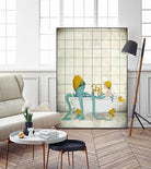 Bath Time by Maja Lindberg on GIANT ART - multicolor urban/pop surrealism; children