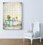 Bath Time by Maja Lindberg on GIANT ART - multicolor urban/pop surrealism; children