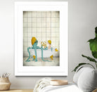 Bath Time by Maja Lindberg on GIANT ART - multicolor urban/pop surrealism; children