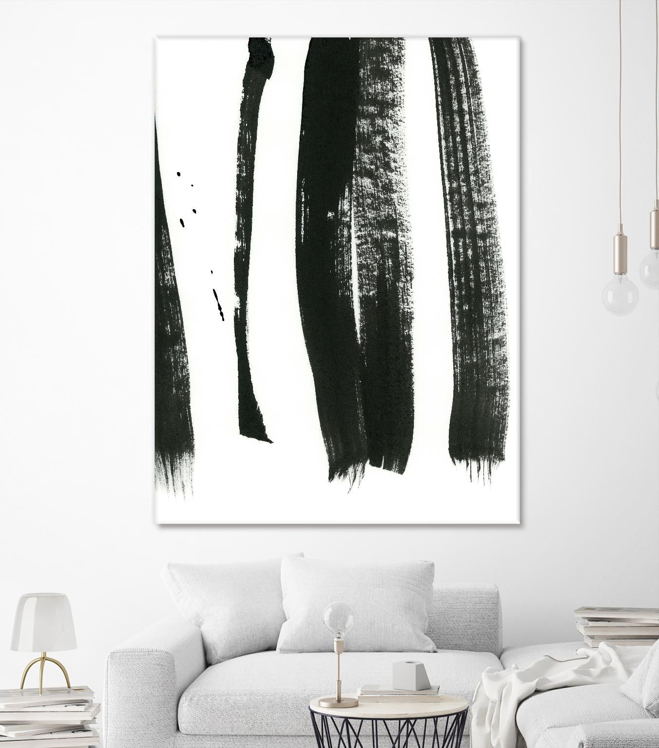 Black on White 3 by Iris Lehnhardt on GIANT ART - multicolor abstracts; contemporary