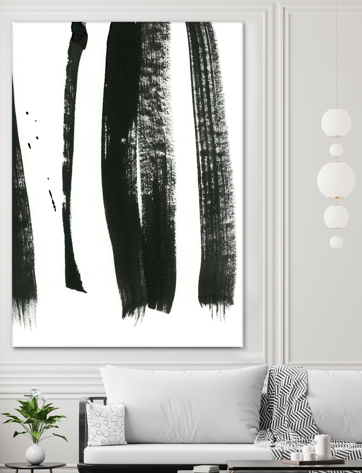 Black on White 3 by Iris Lehnhardt on GIANT ART - multicolor abstracts; contemporary