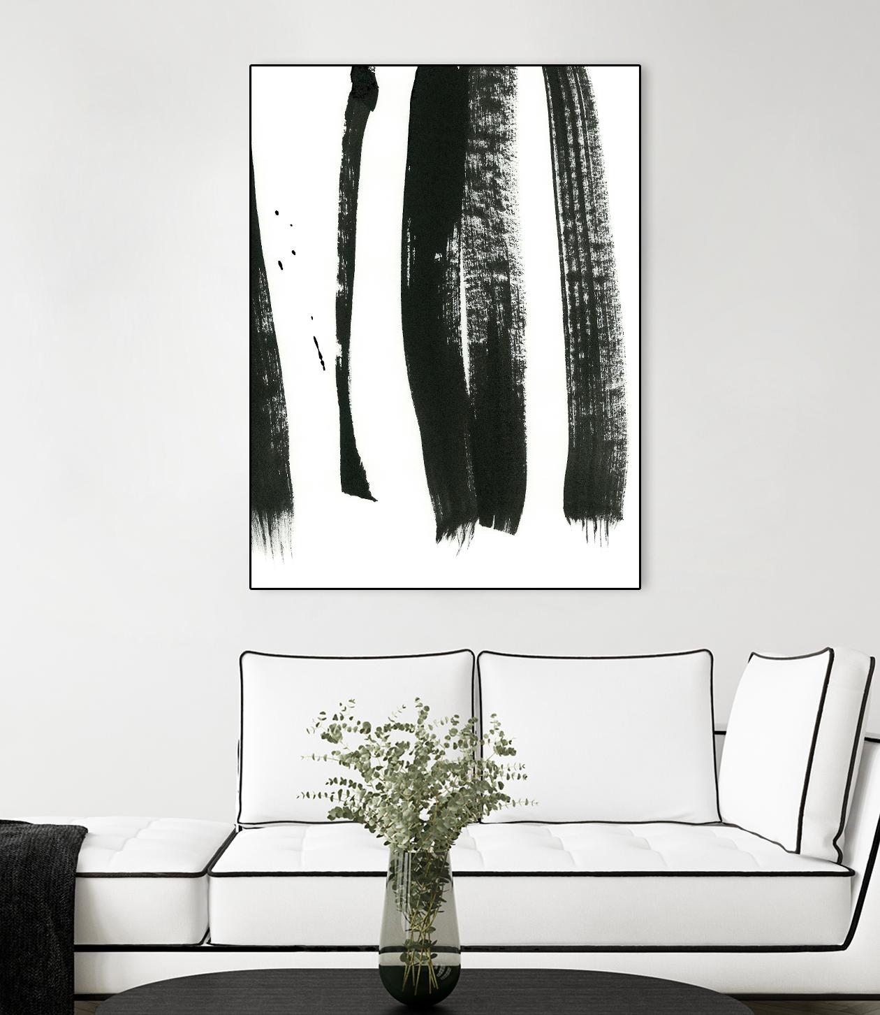Black on White 3 by Iris Lehnhardt on GIANT ART - multicolor abstracts; contemporary