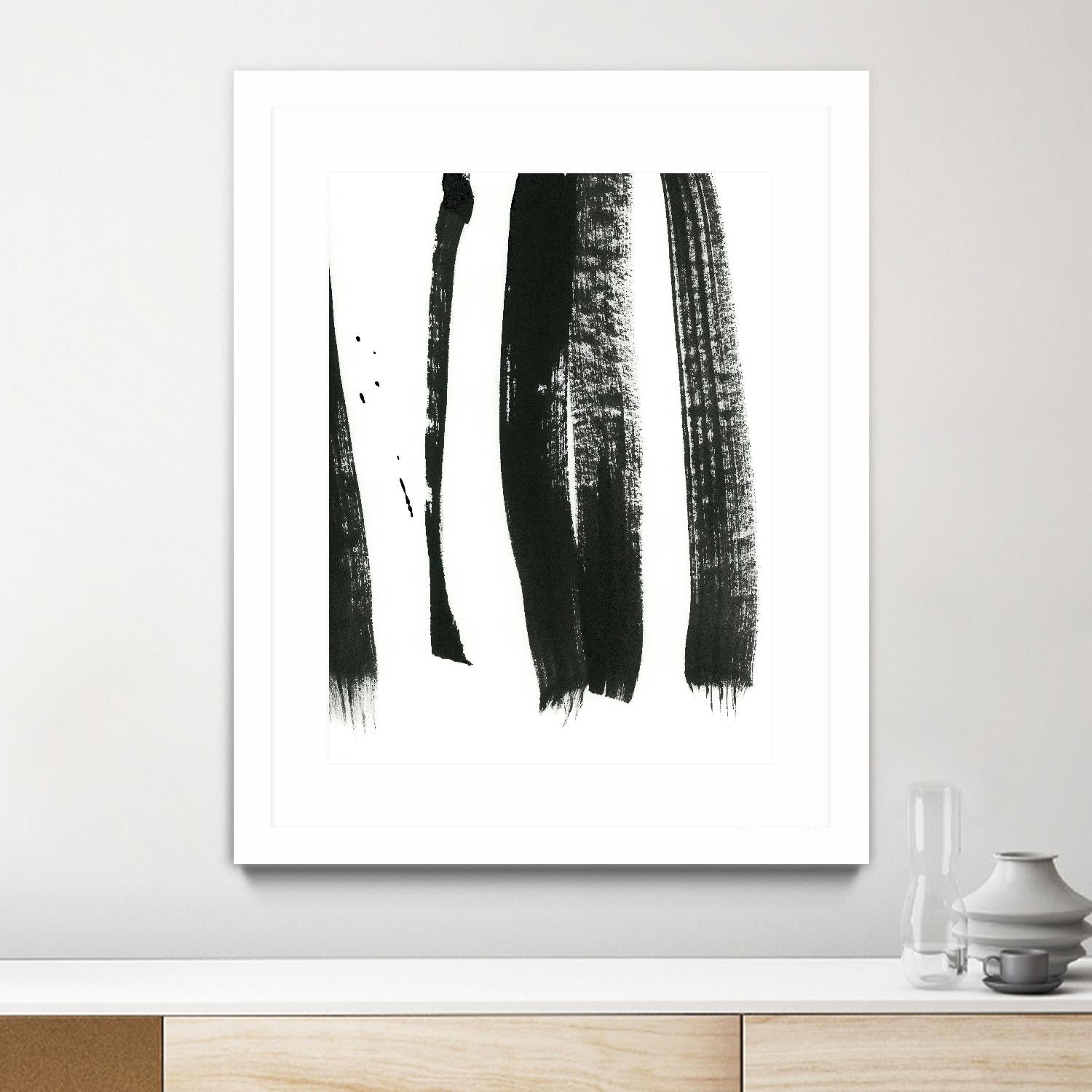 Black on White 3 by Iris Lehnhardt on GIANT ART - multicolor abstracts; contemporary