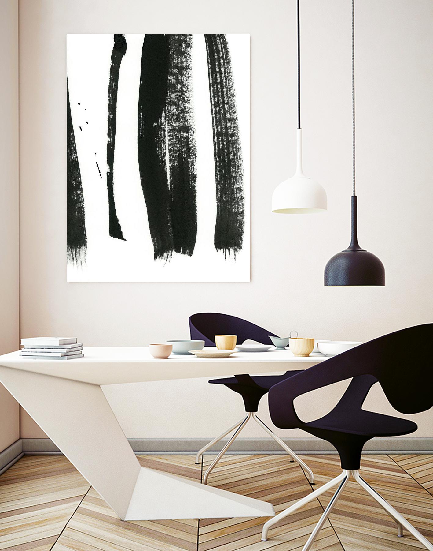 Black on White 3 by Iris Lehnhardt on GIANT ART - multicolor abstracts; contemporary