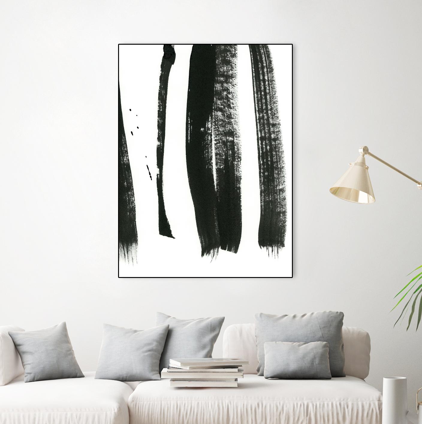 Black on White 3 by Iris Lehnhardt on GIANT ART - multicolor abstracts; contemporary